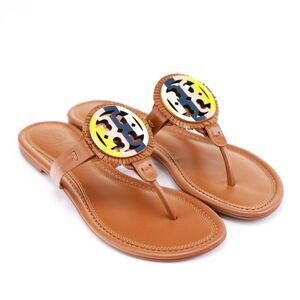 NIB Tory Burch FRINGE Miller Thong Sandals 6.5
